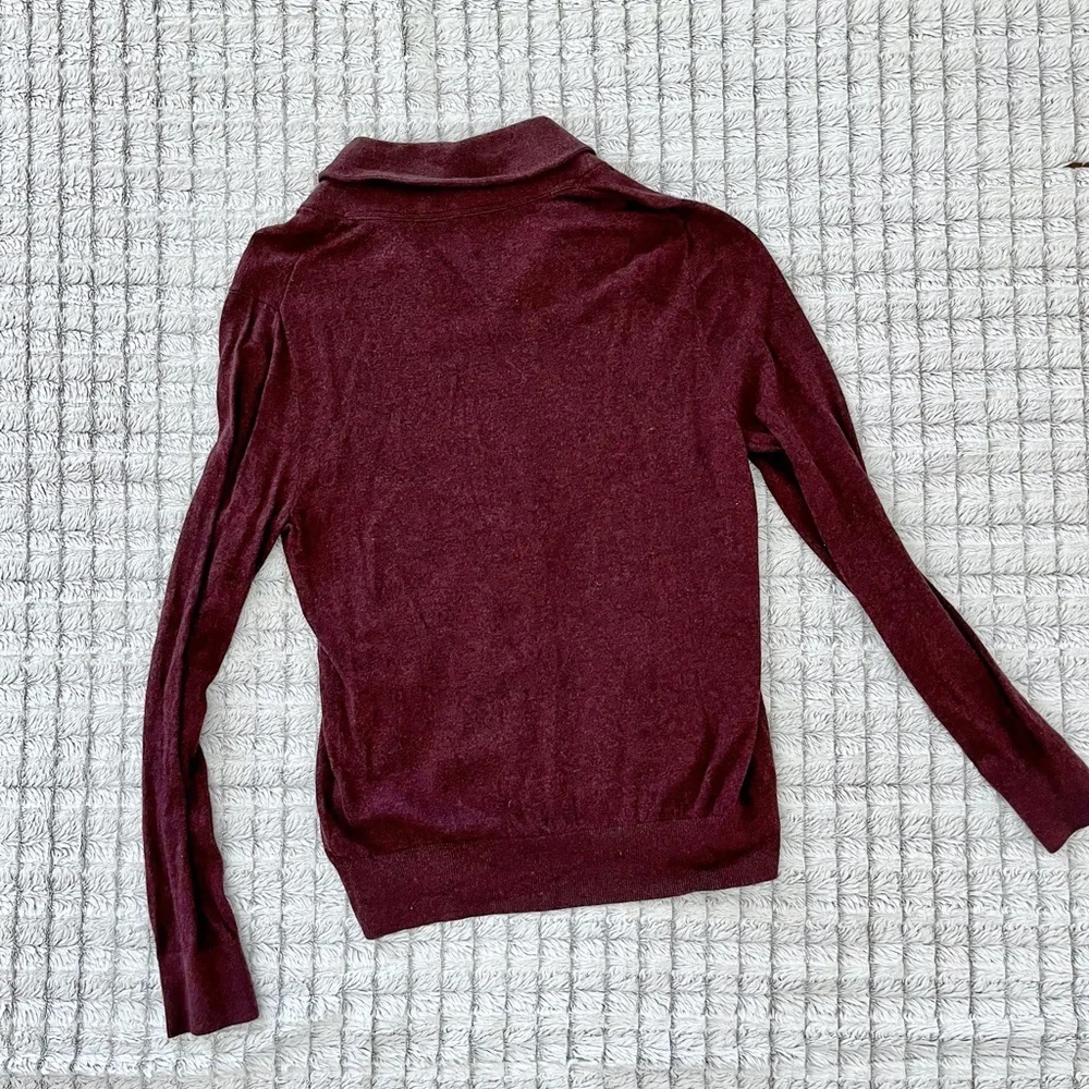 Banana Republic Mens Maroon Pullover